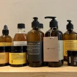 北参道の美容室kitsukiで使用しているオーガニックヘアケア製品。