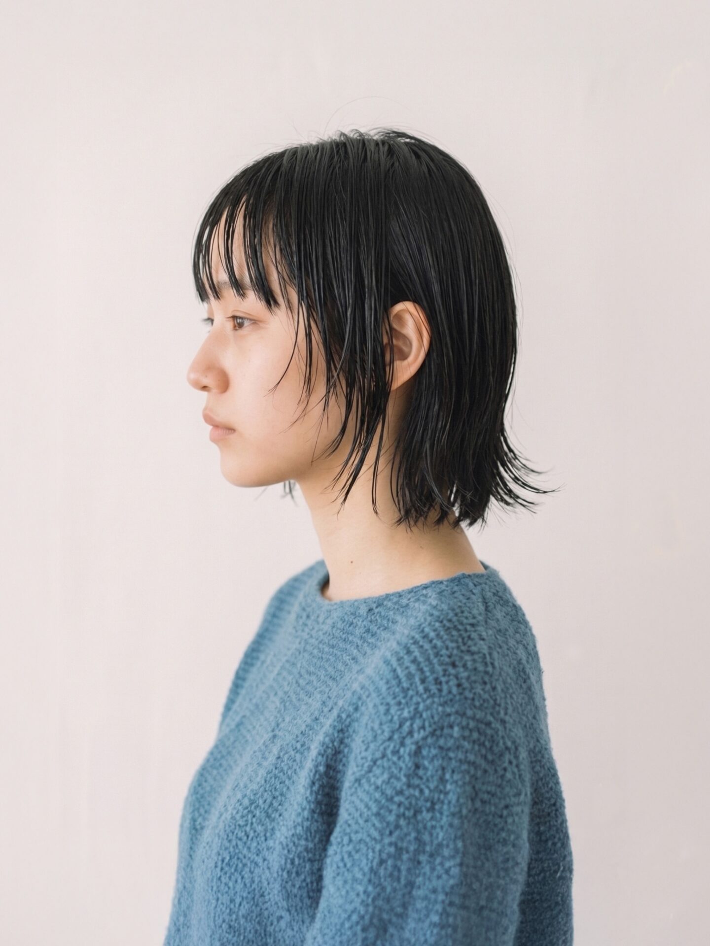 レイヤーボブ 横から