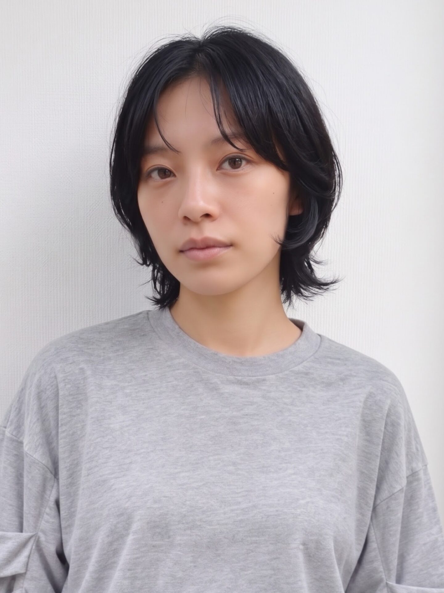 レイヤーウルフボブ 正面