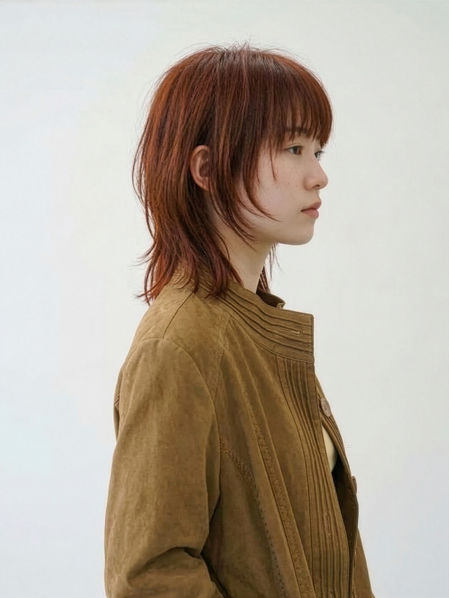 赤髪ウルフ 横から