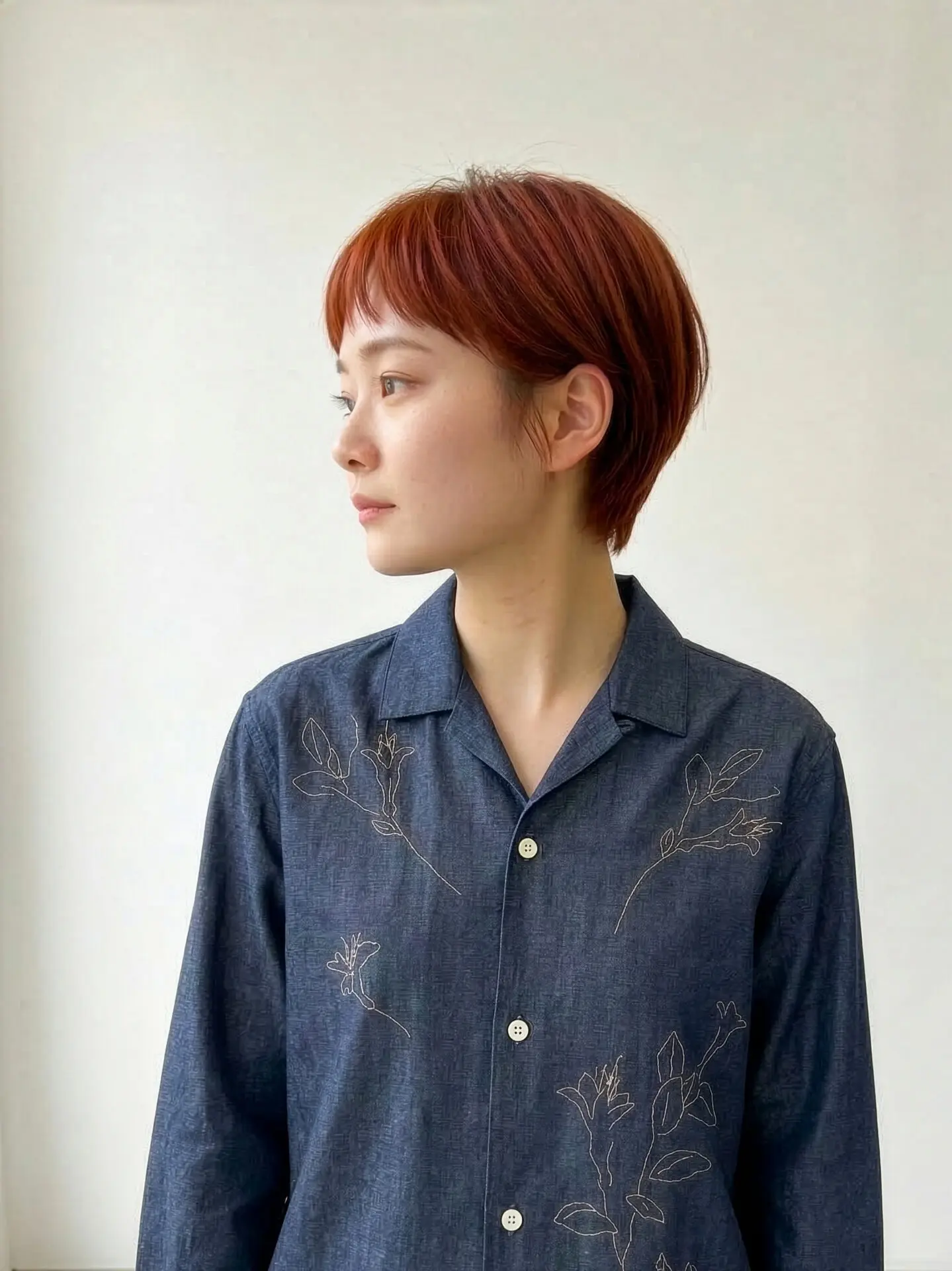 EVERNAIL K Matcha Latte Glaze ラウンドショート 竹澤 オレンジショートマッシュ | kitsuki (キツキ) 北参道美容室徒歩1分