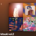 北参道の美容室kitsukiマガジン「kitsuki vol.2」カバー画像。